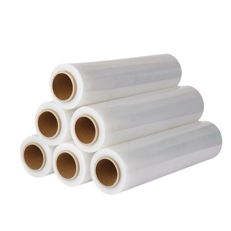 Shrink Wrapping film LDPE protective Pack Wrap Roll Polyethylene Clear Stretch Film self-adhesive Plastic Packaging Transparent