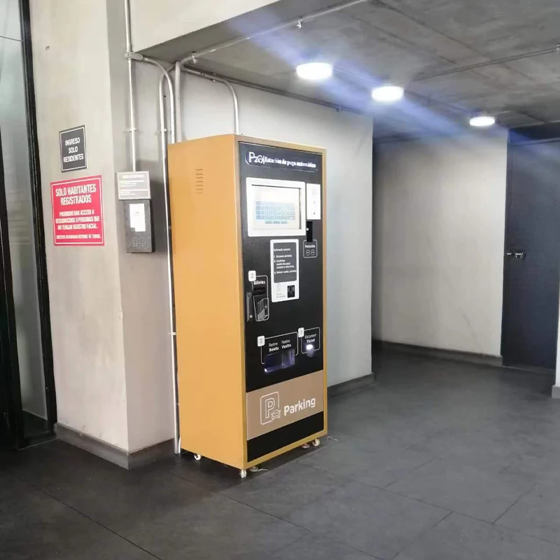 Suppliers New Design Hot Sale Automatic pay station for Vertical Parking car park with parking management software