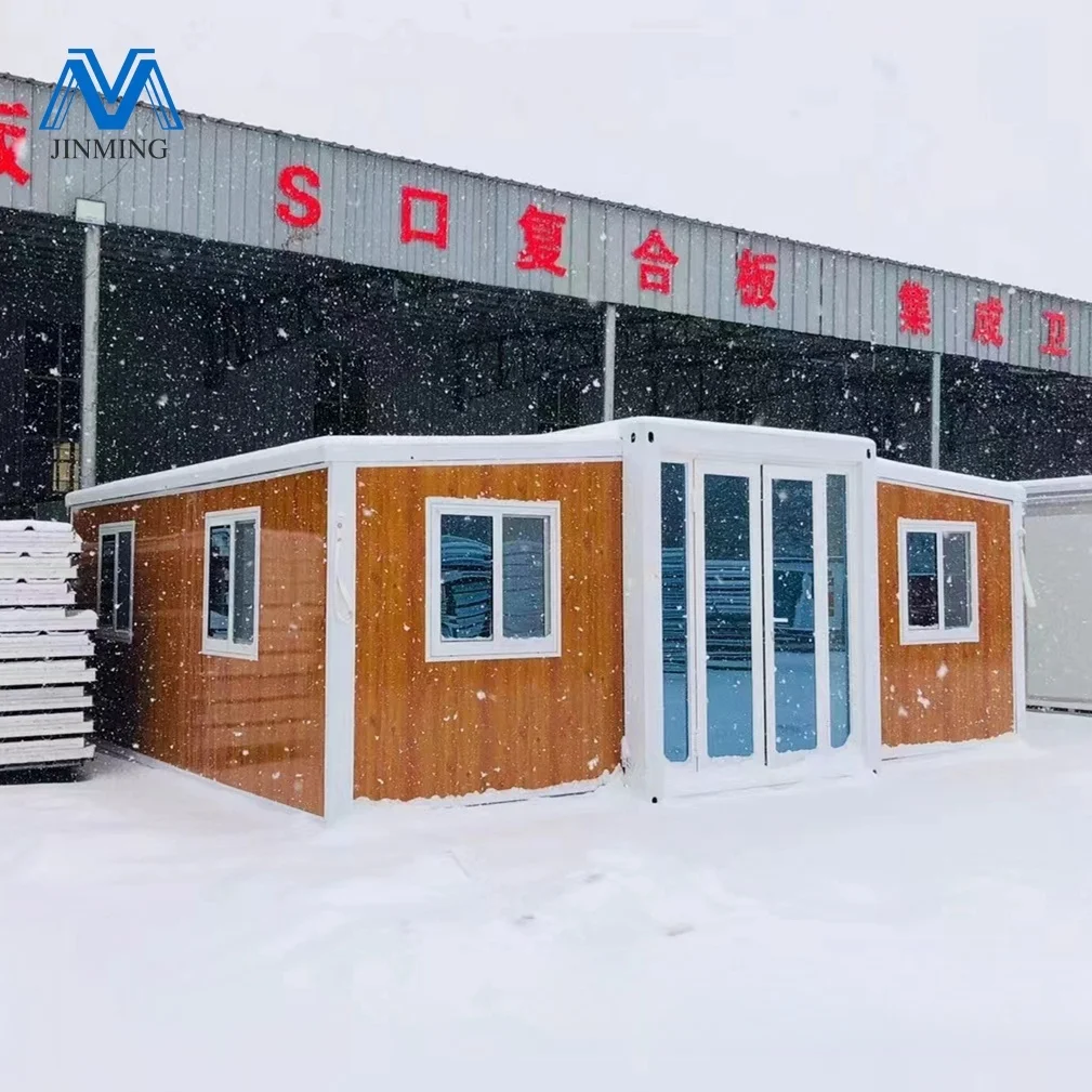 Ready Made 2 3 bedroom Australia predfabricated Modular Expandable Container House Luxury Villa Tiny Homes with bathroom kitchen