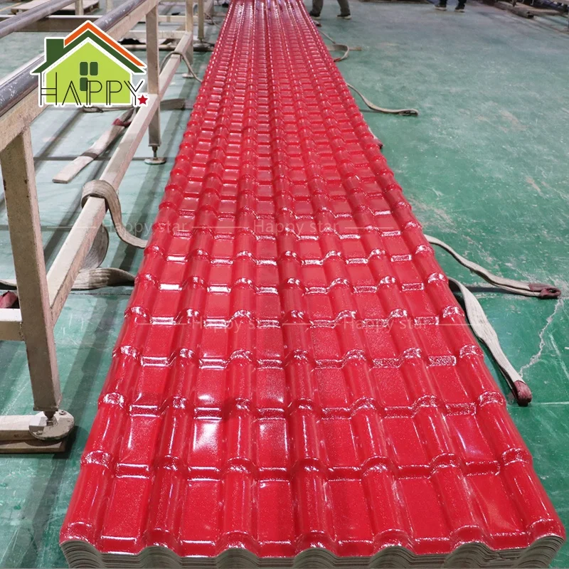 Factory Wholesale antique japanese roof tiles plastic color roof 8 feet corrugated pvc roof panels