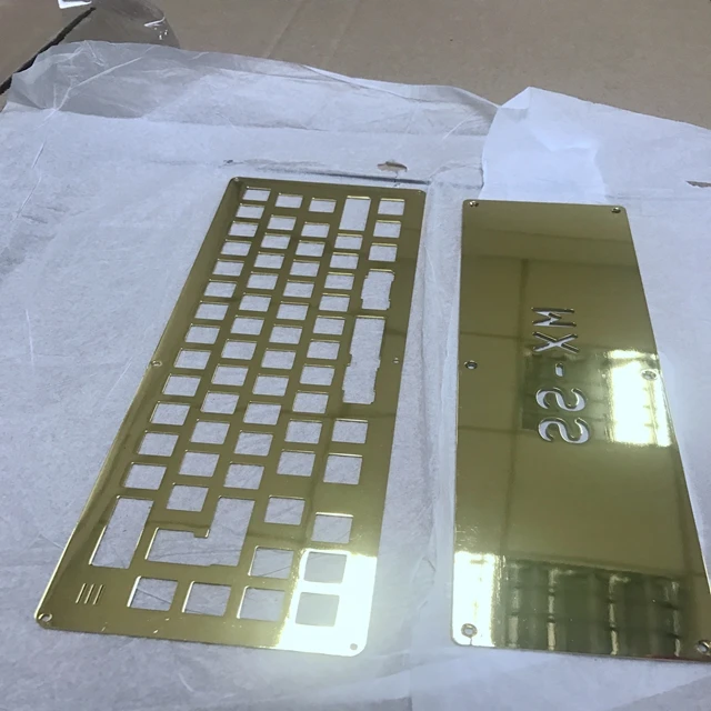 Индивидуальный чехол для клавиатуры Cnc обработка алюминиевых деталей CNC обработка клавиатуры