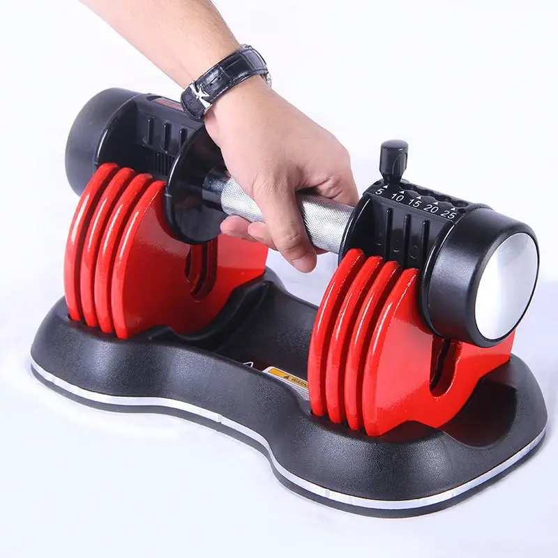 
Hot Sale Men Power Training Adjustable Dumbbell Set 