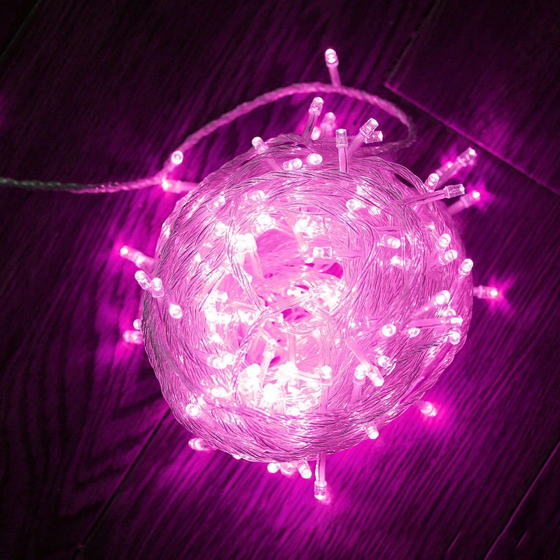 Holiday Wedding Christmas Decoration Waterproof LED Decor Light Garland Outdoor PVC String Lights Christmas lights