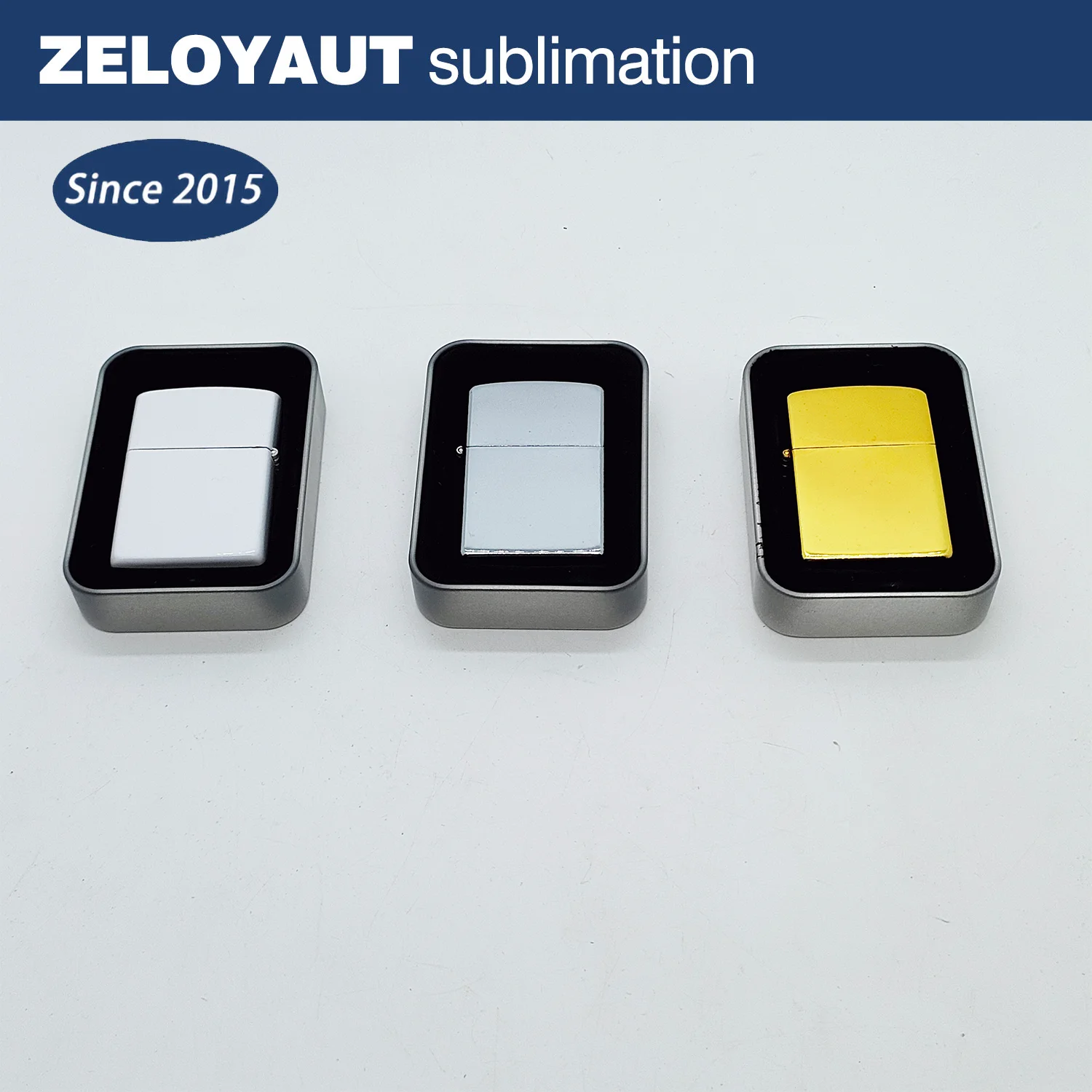ZELOYAUT wholesale sublimation blanks, customized lighter, metal vintage lighter, blank sublimation lighter, father gift