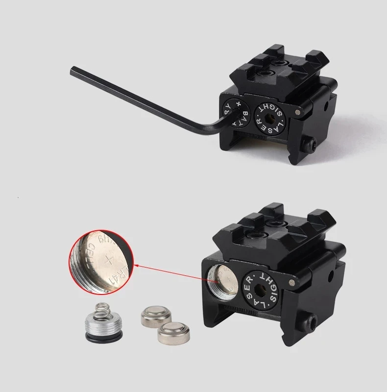 BORYOPTICS Mini Adjustable Compact Red Dot Laser Sight