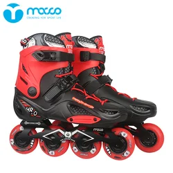MACCO updated version Wholesales Superior quality PP hard shell retractable pro fitness skates adults teens Junior