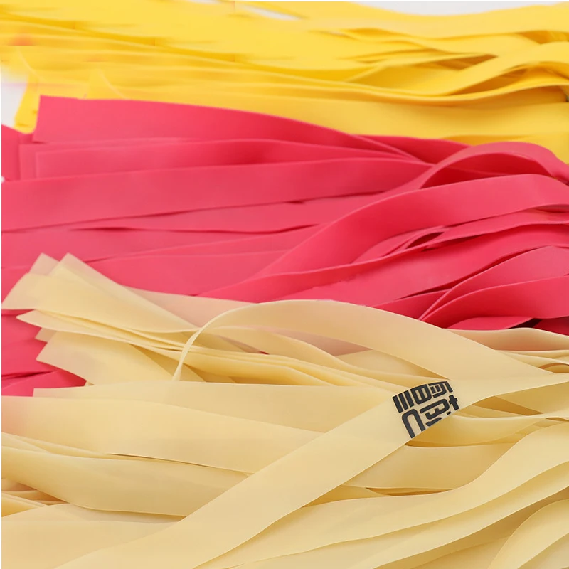 natural emulsion  rubber bands Hunting Slingshot different size