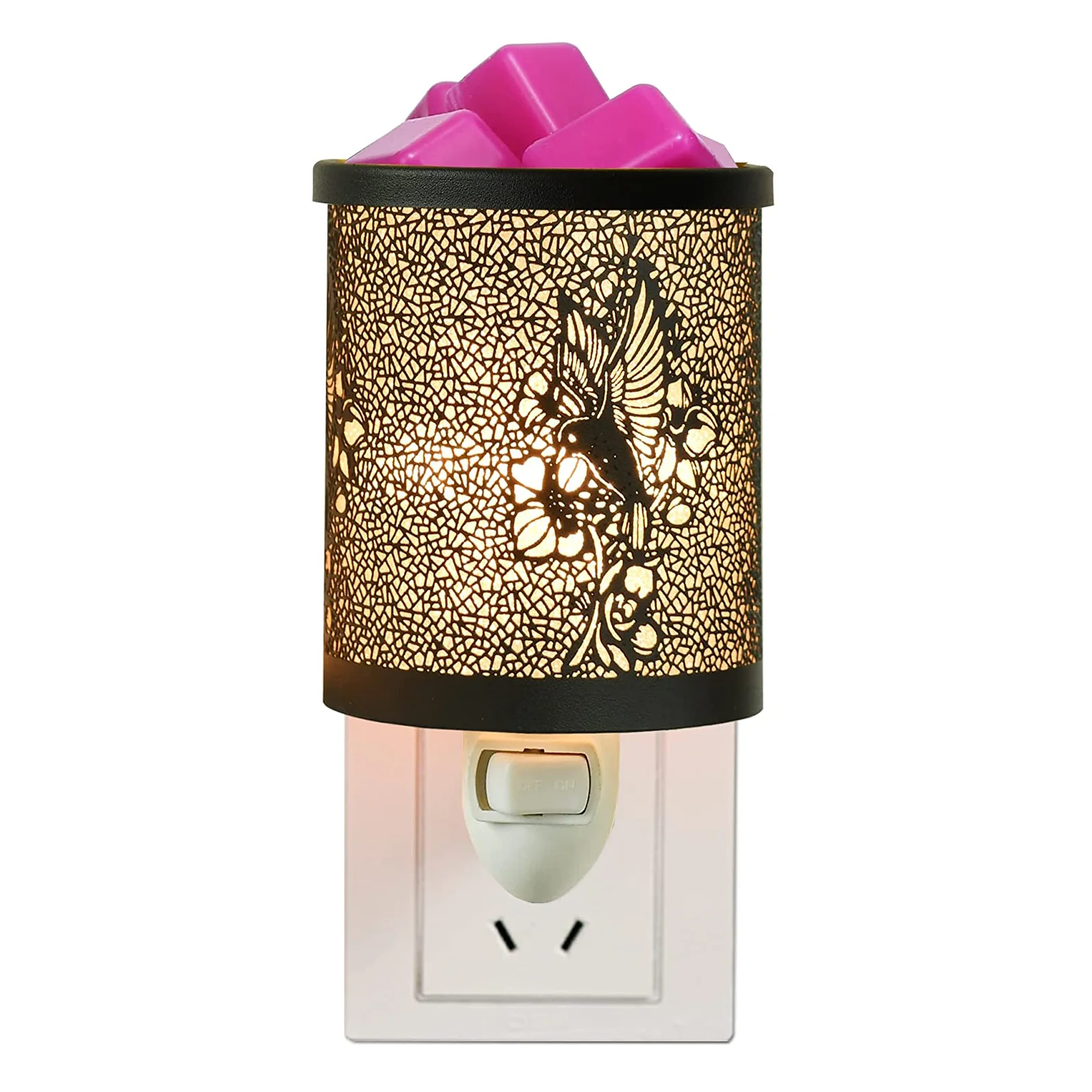 Wholesale  Ceramic Metal Candle Burner Scented Electric Plug In  Wall Wax Melts Warmers