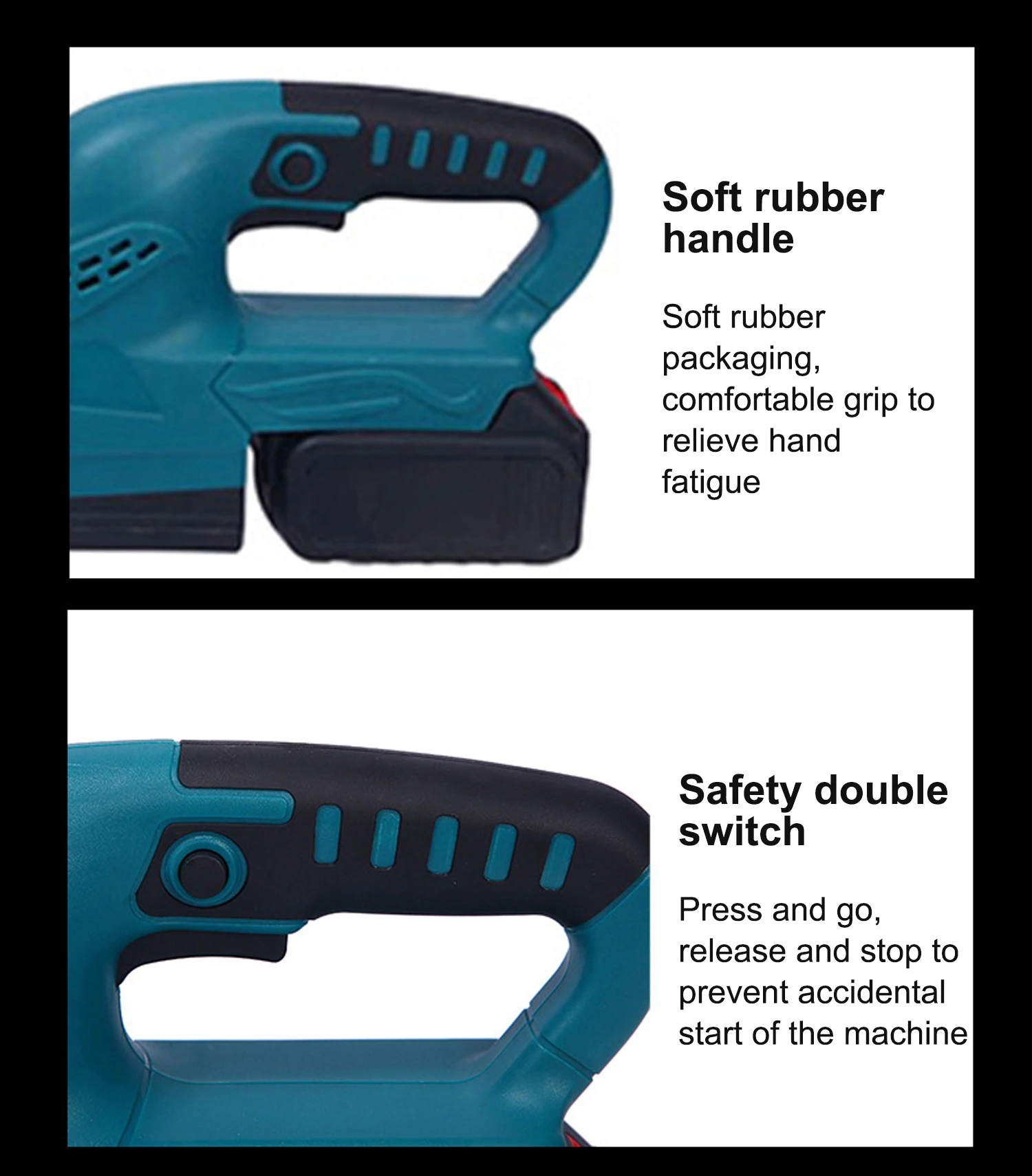 550mm Professional Garden Household Cordless Hedge Trimmer Wireless Pruning Hedge Trimmer Battery Powered Hedge Trimmer