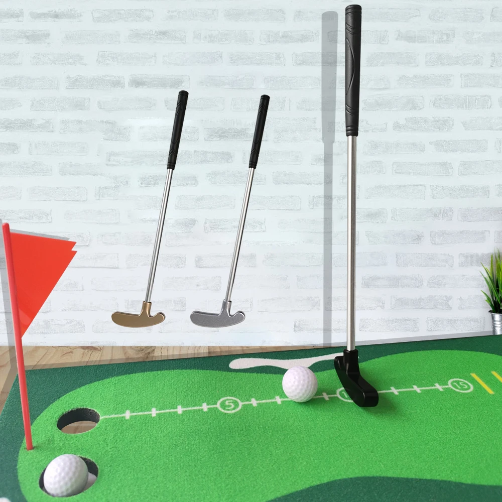 High Quality Golf Mini Putter Kids in Gold Silver Black 304 Stainless Steel Two-sided for Golf Putters Clubs