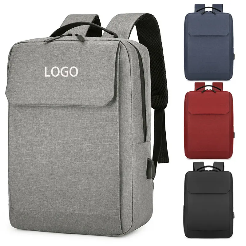 Waterproof Adult USB Charging Laptop Backpack Travel Business Style University Style Computer Bag with Style for Women And Men