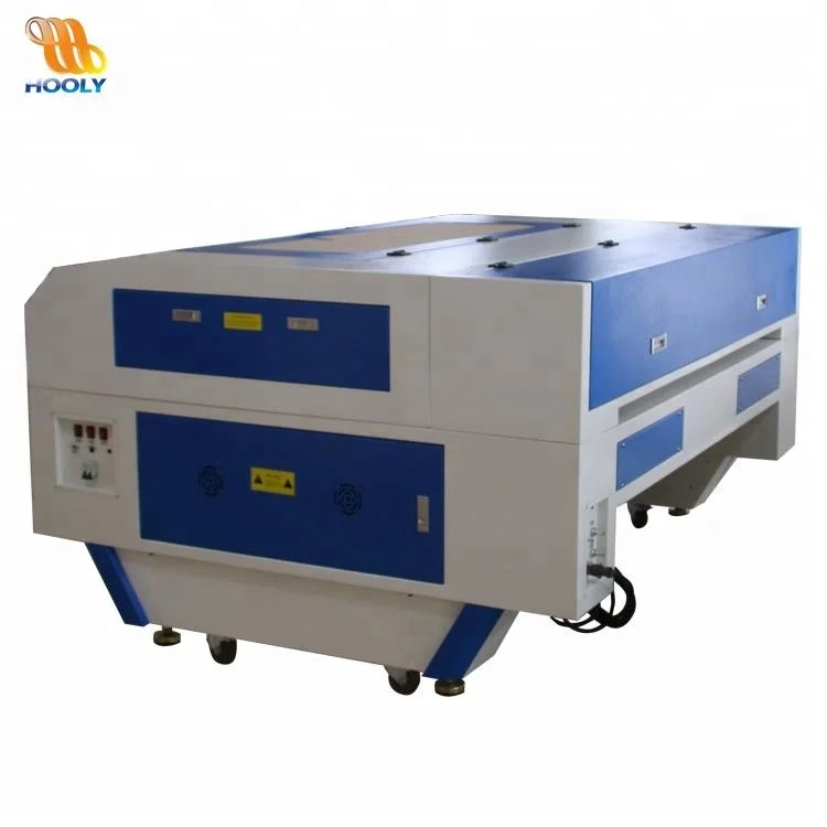 HOOLY 1610 Lazer Cutter 80w 100w Mdf Textile Foam Leather Plywood Acrylic Fabric Wood cnc Co2 Laser Cutting Machines