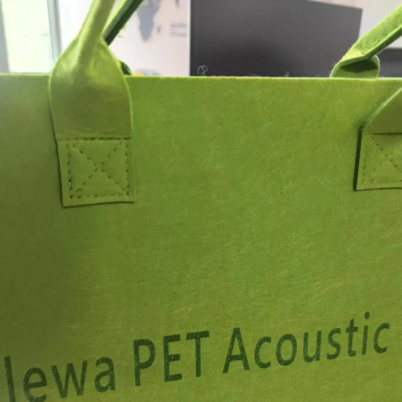 Wholesale Cheap Price Felt Storage Bag Custom Printing Felt Shopping Bags For Grocery Handled Tote Bag