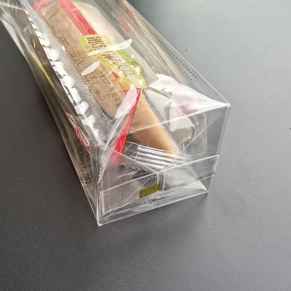 custom easter christmas thanksgiving day gift packing chocolate snacks lolis block bottom flat cellophane opp candy bags