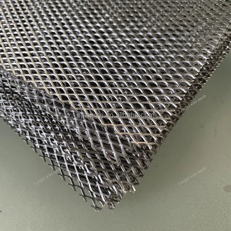 Aluminium expanded mesh 2x3mm hole 0.3mm thickness aluminium expanded metal mesh