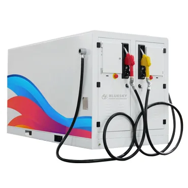 Free customized smart mini portable gas station with Rrid and POS