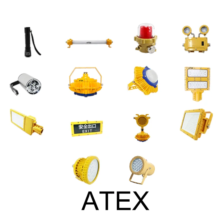 LEDUN-ATEX подвесной светильник типа High Bay алюминиевый светодиодный 30 Вт 50 80 100 свет Промышленный может использоваться в зоне