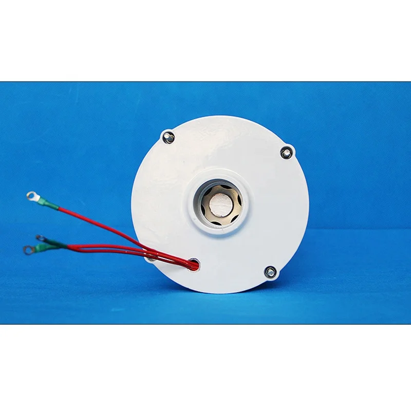 Hot sale Phase gearless permanent AC alternators wind water turbine 200W 12V 800rated speed wind water turbine generator small