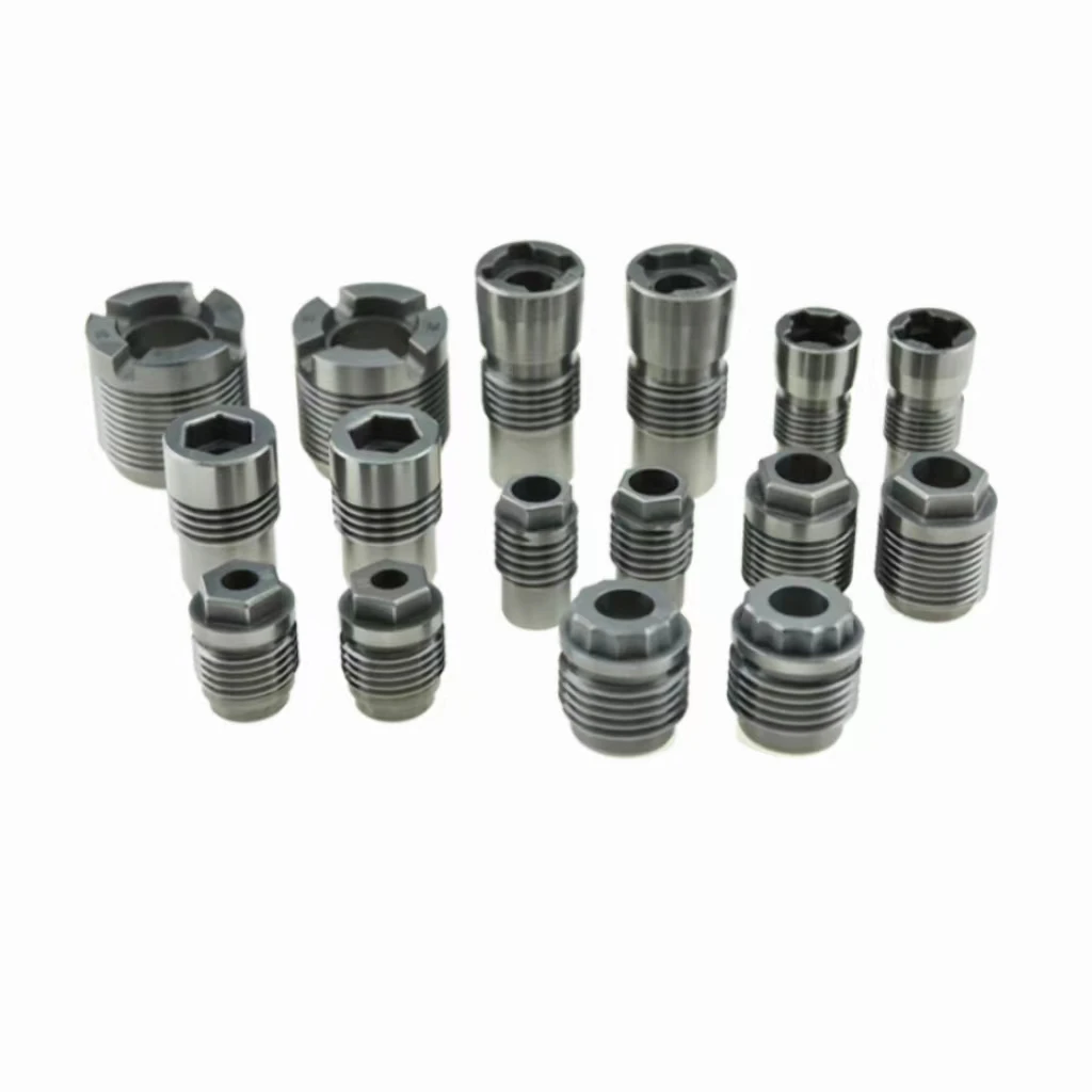Cameron honest john choke beans HJ bean adapters in a positive choke body for cameron H2 chokes other hardware