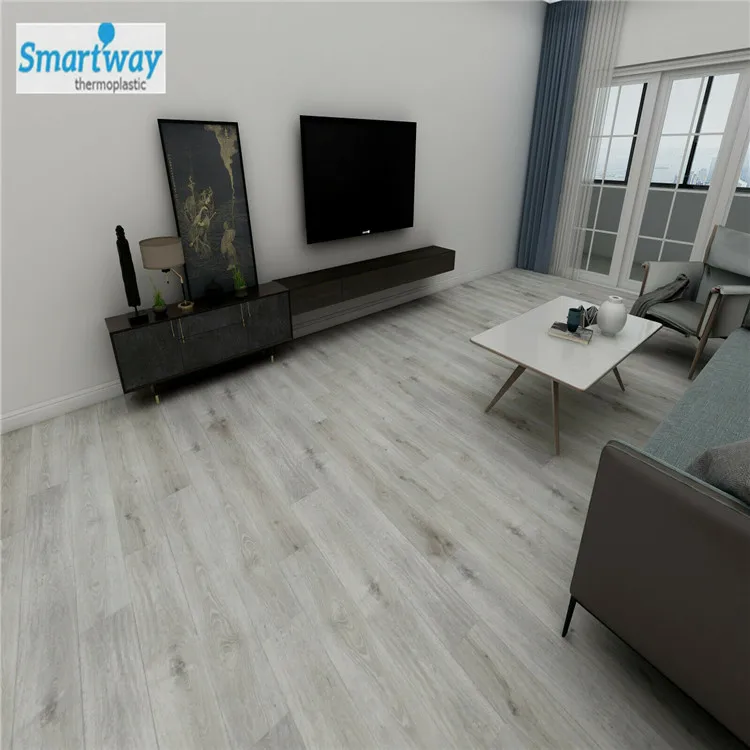  Прямая поставка с завода Водонепроницаемый виниловый настил 5 мм SPC Жесткий Сердечник