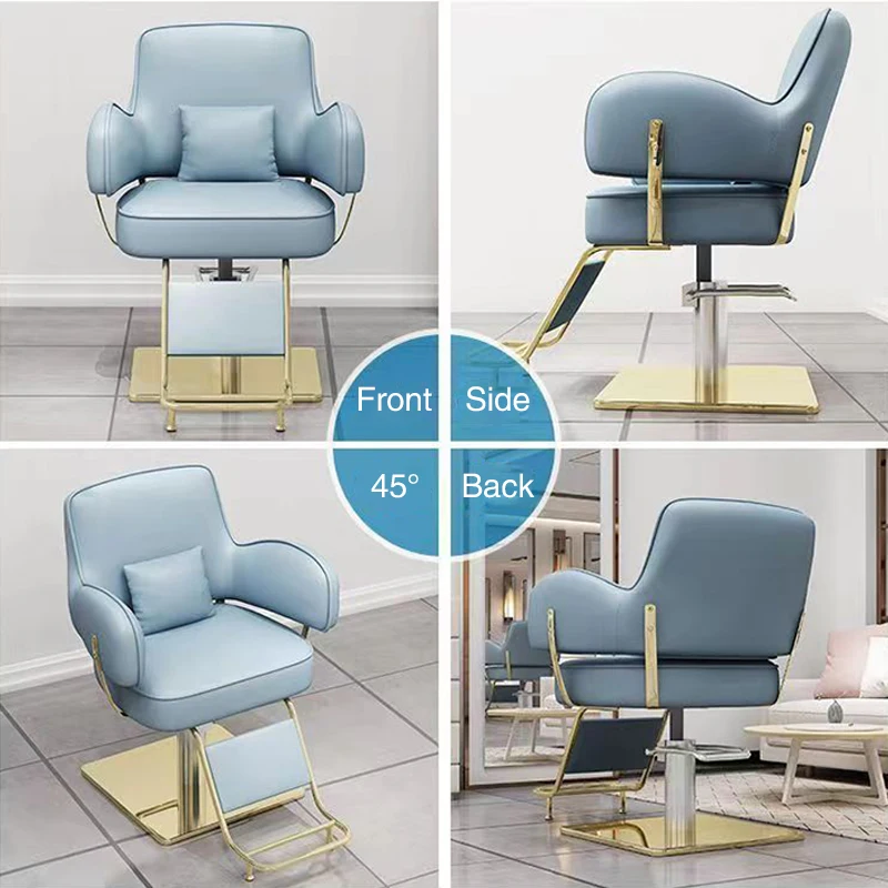 Classic Hair Salon Furniture Equipment Hairdressing Chair Hair Cutting Styling Barber Chair For Barbershop