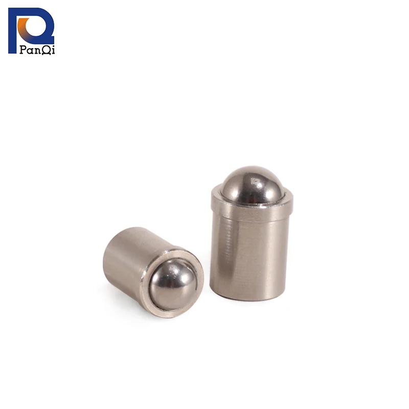Standard spring load Press-On Type stainless steel Retractable Press Fit Spring Plunger GN614 Ball
