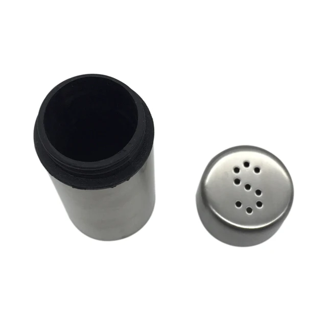 Stainless Steel Sugar/Spice Shaker Seasoning Cans  Salt and Pepper Shakers  Dry Herb Spice Condiment Dispenser