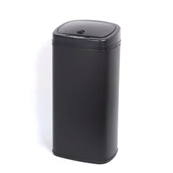 Supplier Wholesale Large Capacity Smart Automatic Stainless Steel Waste Garbage Recycle Bin Trash Can With Sensor Touch-Free