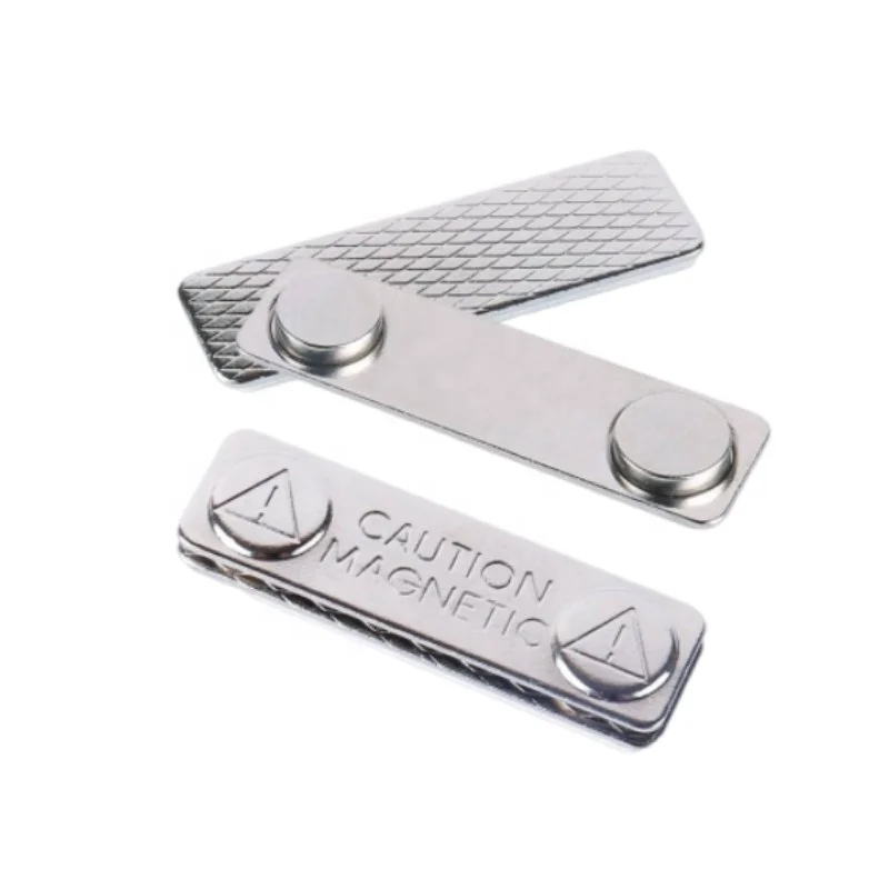 Cheap price all-purpose custom logo name tag badge magnetic back
