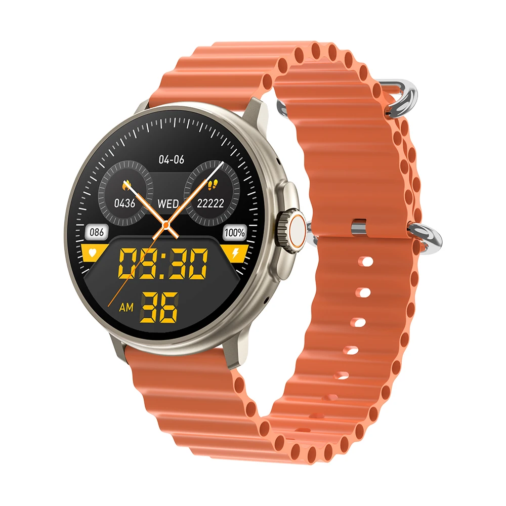 Karen M Smart Watch LC306 for Men Women 1.39'  HD Screen 2023 New Arrival Heart Rate Blood Pressure Monitor Reloj Smartwatch