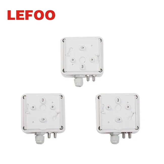 LEFOO LFM11 RS485 выход воздуха Регулируемый дифференциальный давление передатчик с ЖК-дисплеем