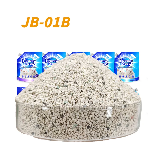 Supplier OEM Dust Free Strong Clumping Easy Clean Premium Lemon Scent Sodium Clay Bentonite Cat Litter Sand For Cats