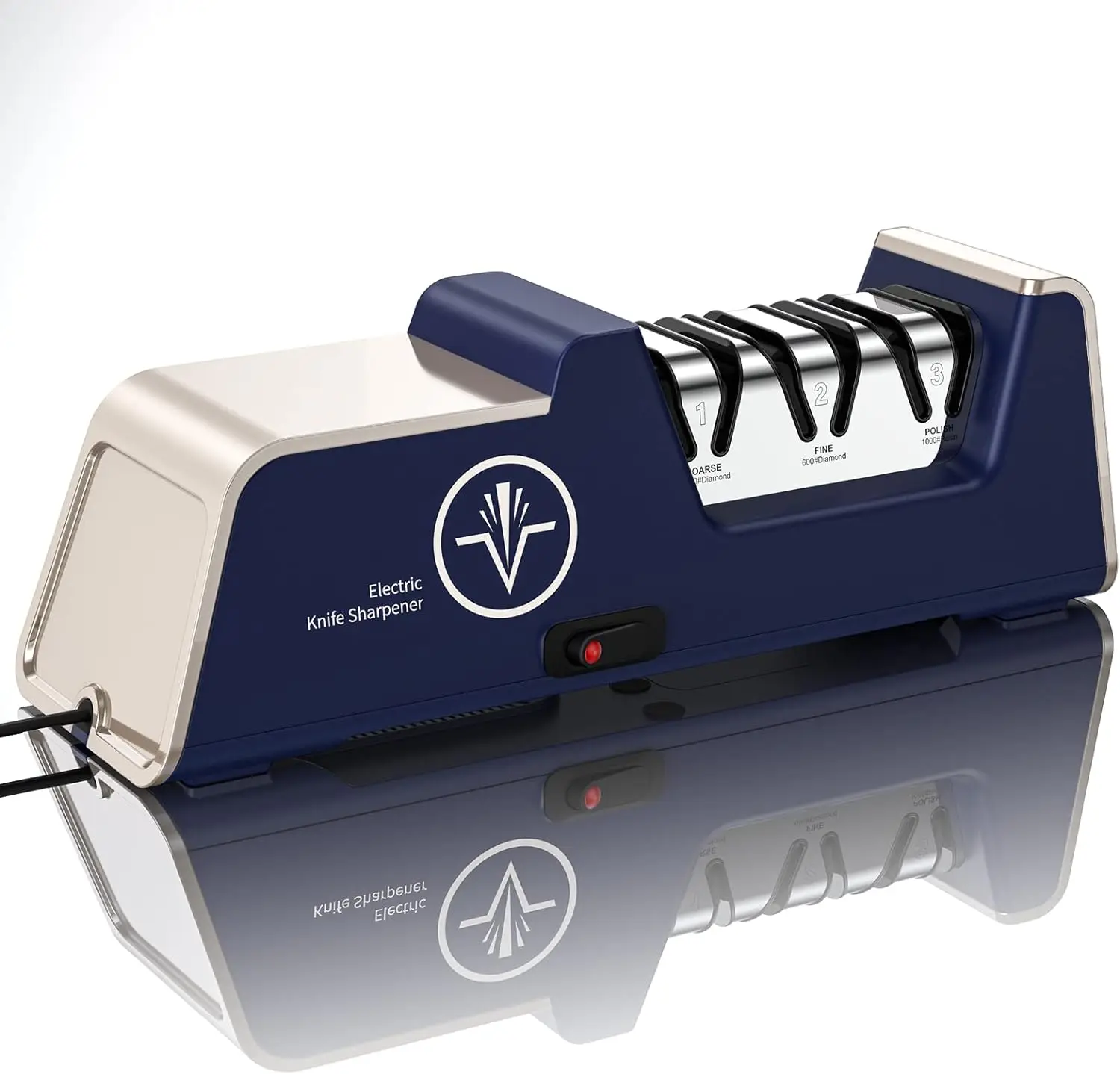 3 Stage Electric Knife Grinder Kitchen Knives Accessory Diamond Resin Wheel for Ceramic and Metal Knife Sharpen