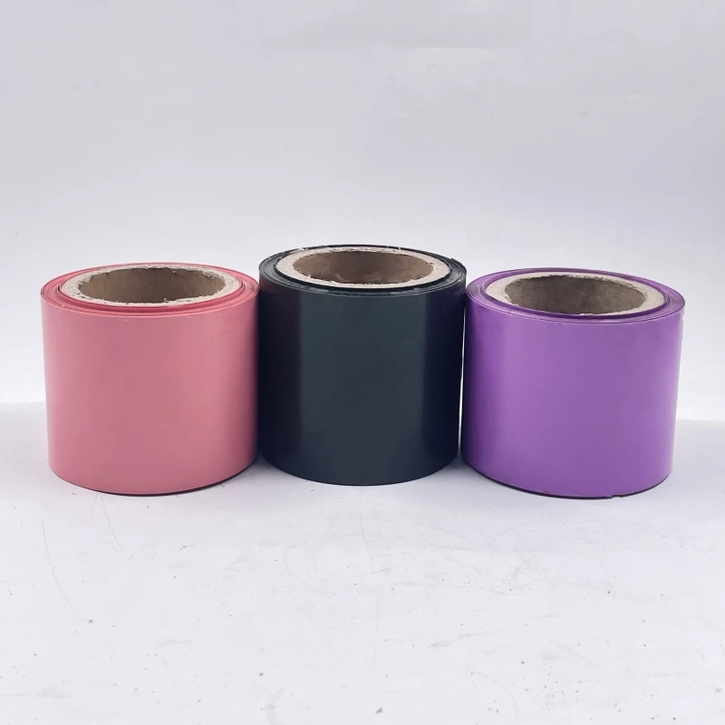 PET bicolor color aluminized wire decorative Aluminum plating Plastic film