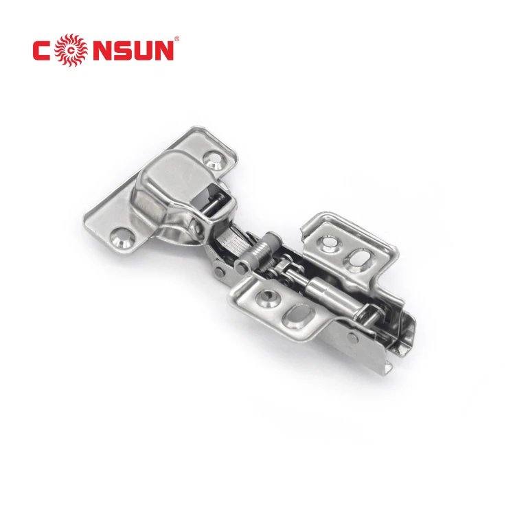 CONSUN Hot Sale Slide on Soft Closing Cabinet Hinge, Furniture Hardware Hydraulic Hinge