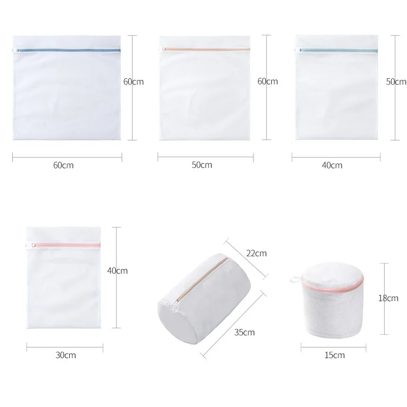 Custom mesh laundry bag washing foldable,hotel delicate sorter cotton wash cloth laundry bag bra