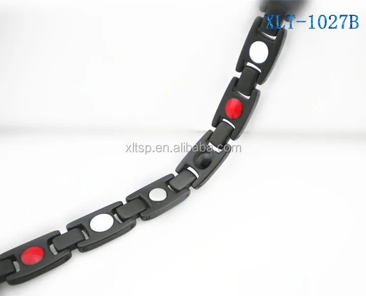 
Super sales FIR negative ions women jewelry stainless steel magnetic bracelet 
