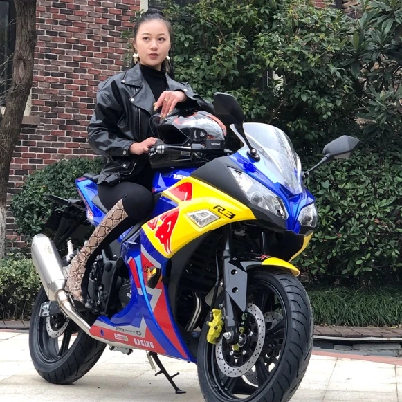 2023 Newest Street Legal Natural SINSKI 400cc DOT Gas Super Power Racing Motorcycles Sportbikes For UAS