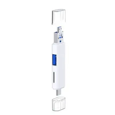  Type-c устройство для чтения карт USB OTG mini SD кард-ридер 3 в 1 USB-C флеш-накопитель TF читать разъем