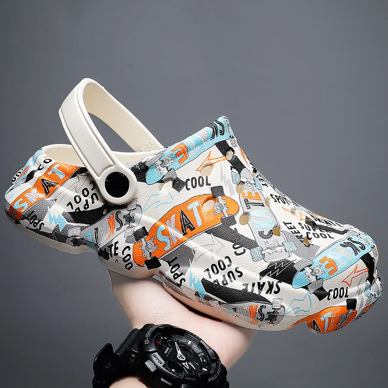 2023 новые стили мужские сабо удобные мягкие шлепанцы для мужчин домашние шлепанцы слайд