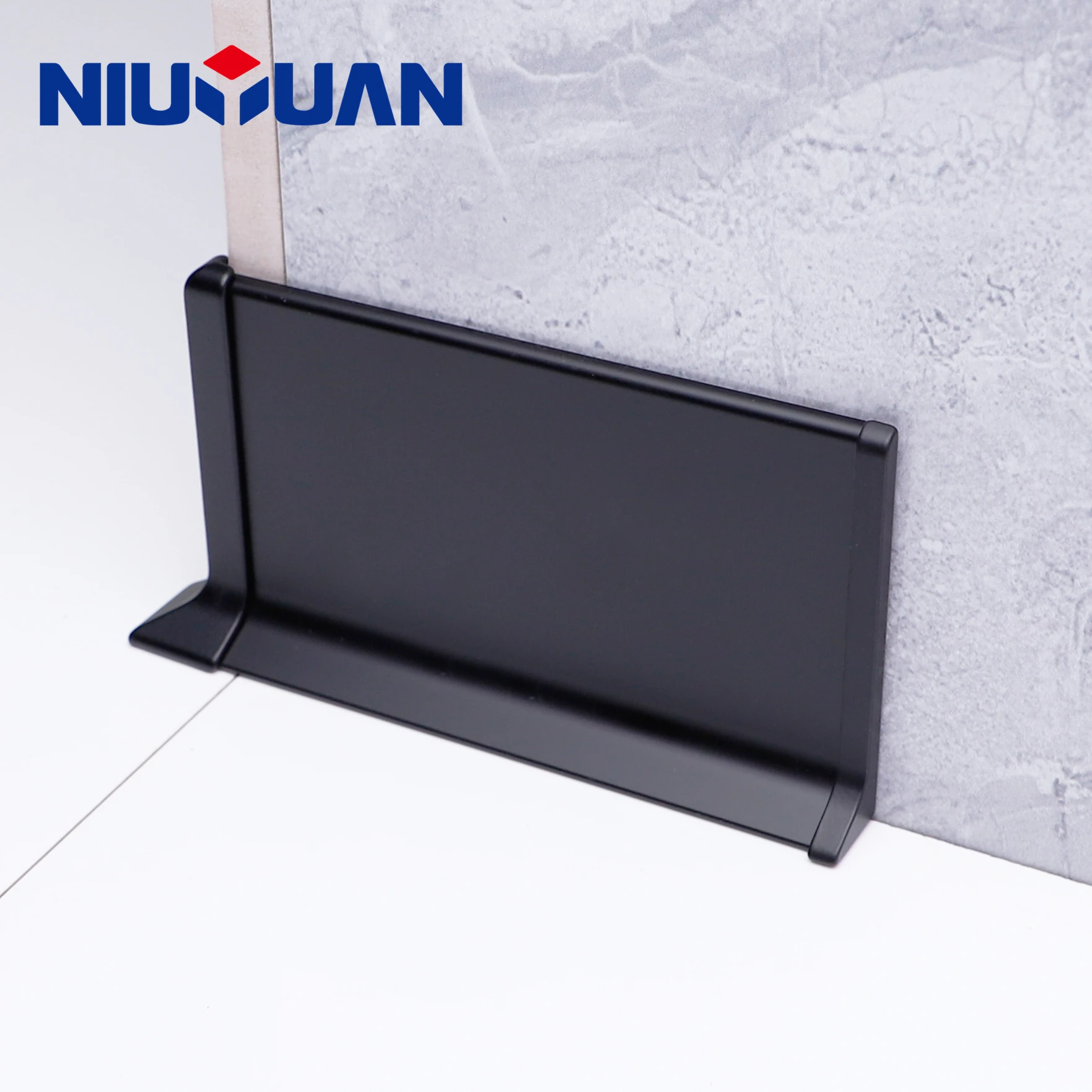 Free Sample OEM Logo Customized aluminium flooring accessories for skirting line