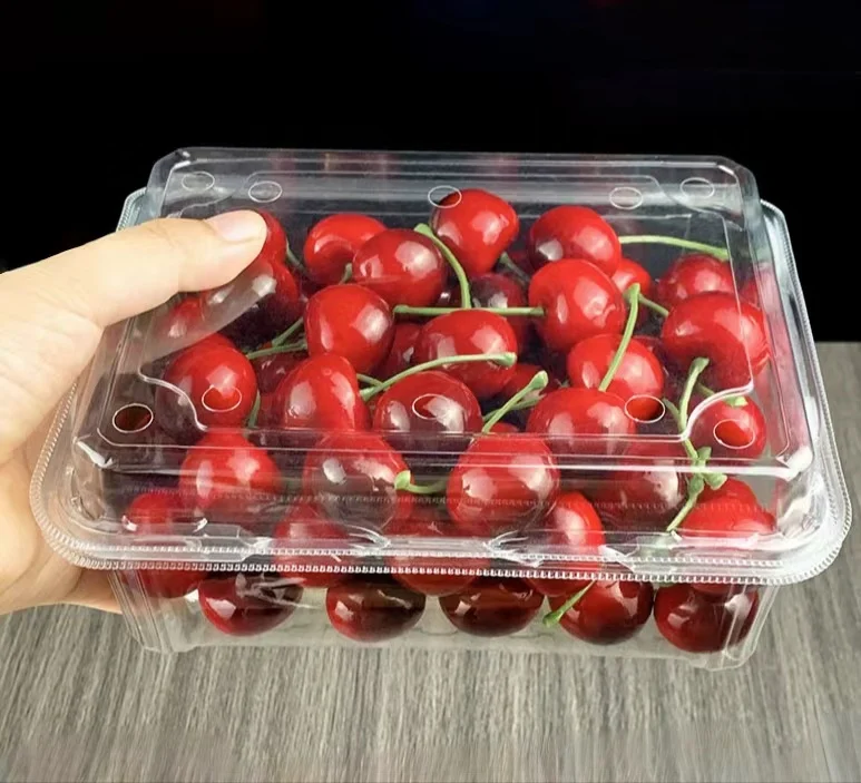 Пластиковый контейнер для хранения с крышкой пищевых продуктов многоразовый пластиковый фруктов и овощей консервации