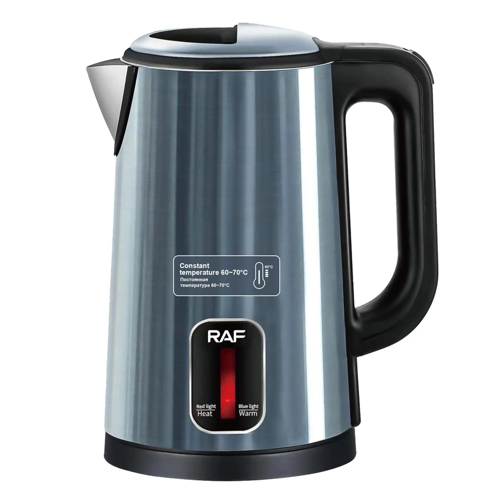 Water Boilers Double Wall Stainless Steel Insulation Cool Touch 2L Tea Electric Kettles With Keep Warm Function
