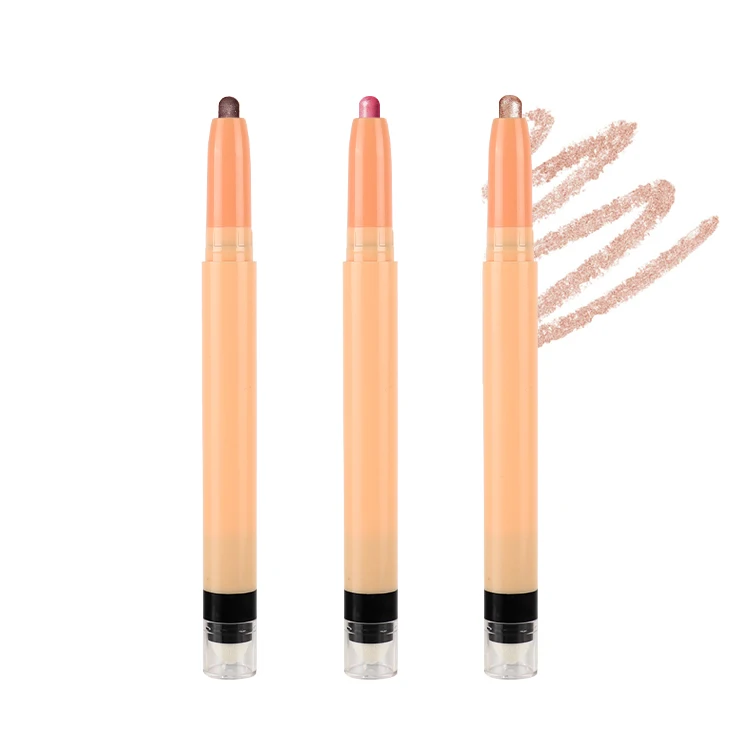 Hot Cosmetics Make Up Shiny waterproof EyeShadow Pencil Creamy Sultry Eyeshadow Pen Private Label Eyeshadow Stick