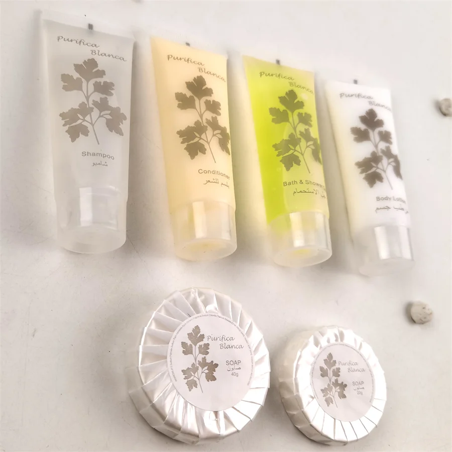Hotel Shampoo Conditioner Soap Body Lotion Shower Gel Cosmetic Hotel Aminities set