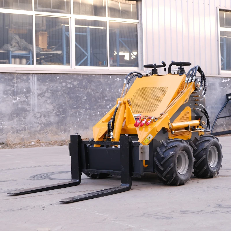 Euro 5 CE EPA Small Loader mini skid steer loader caterpillar 500kg 800kg skid steer track loader for sale