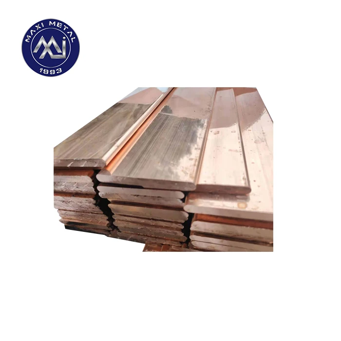 Hot Sale Copper Battery Flat Bar Copper Bus Bar 25x3mm Electrolytic Copper Bus Bar