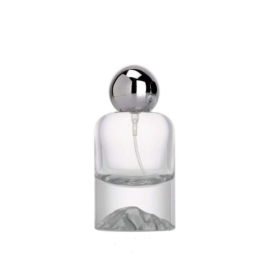 High end perfume spray bottle essential oil perfume bottle 30ML 50ML 100ML glass volcano perfume bottle