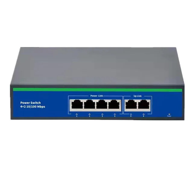 Cheap 4 Port POE Switch 10/100Mpbs POE Switch for IP Camera