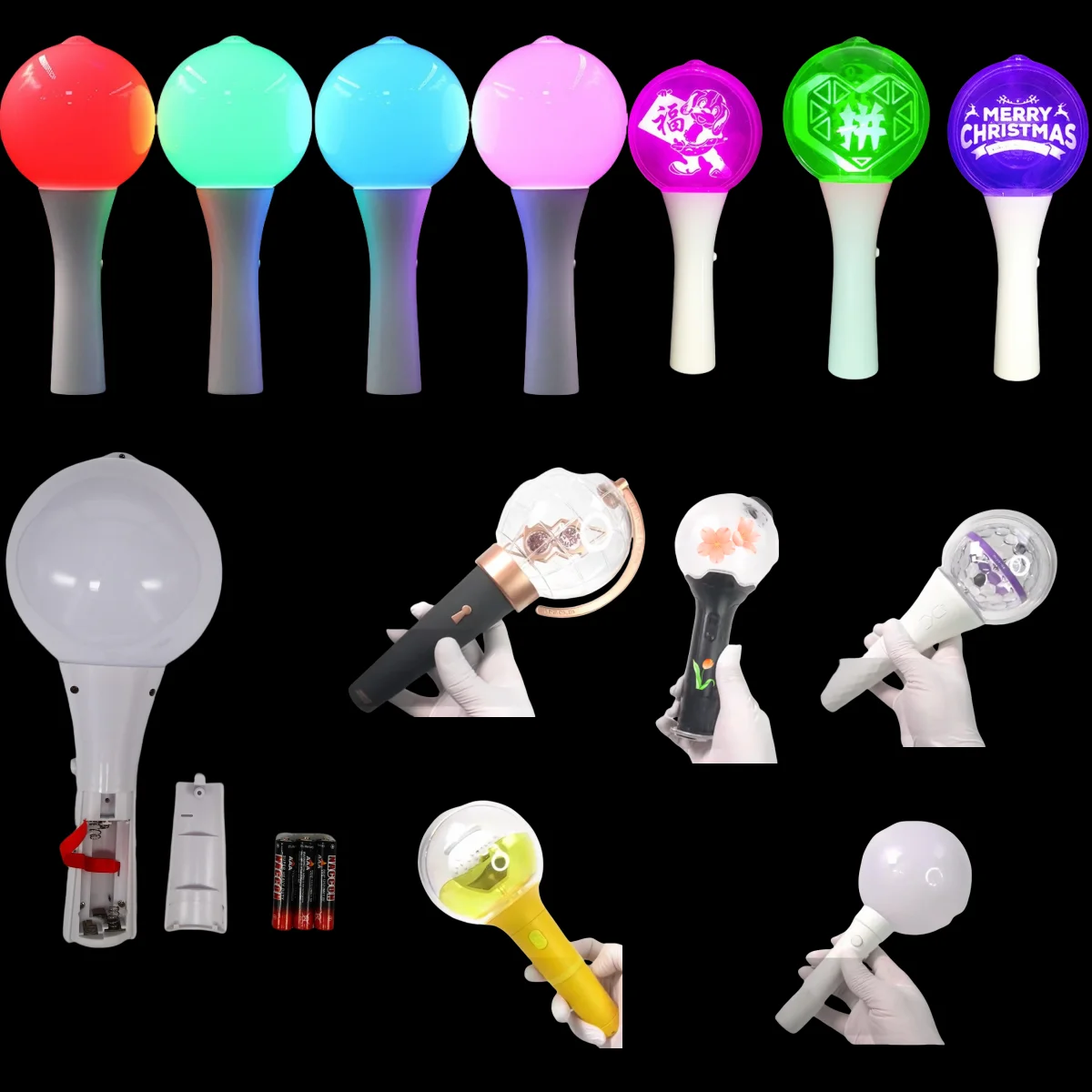 DMX Remote Control 15-color Light Ball Activity to Support the Kpop Flash Ball Field Control Point Control Aid Light bar